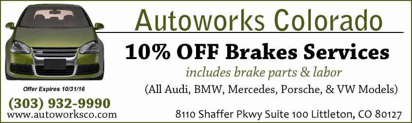 German Auto Brake Services Coupon